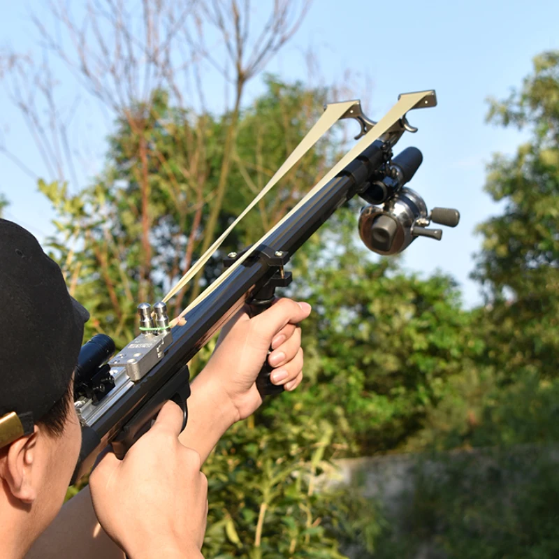 伸縮自在のストレートロッド,パチンコ,ハイパワー,レーザーカタパルト,屋外狩猟,折りたたみ式射撃ハンドツールセット