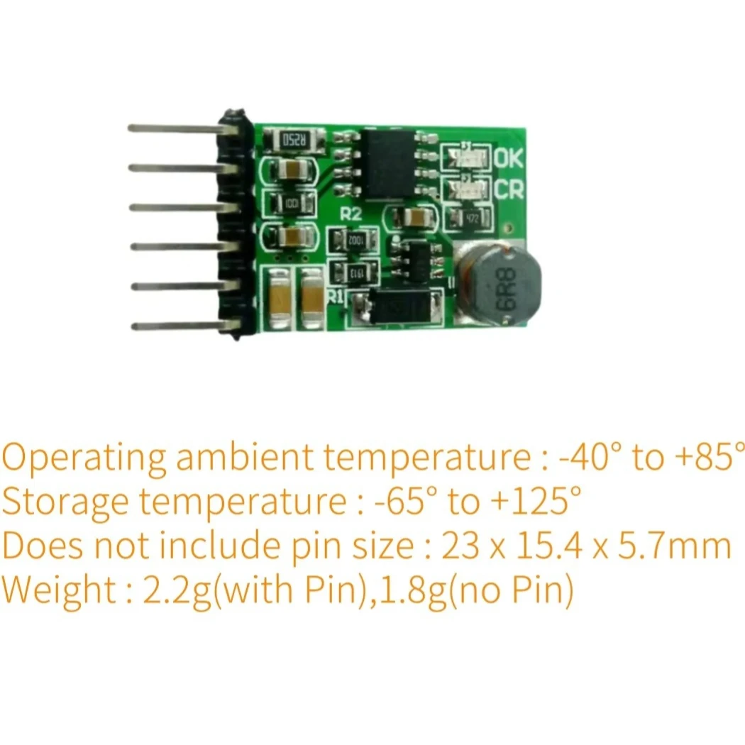 

Charge In 4.5-8V Boost Out 5V 2 In 1 CH Discharger Board DC DC Converter Step-up Module For UPS Mobile Power Diy