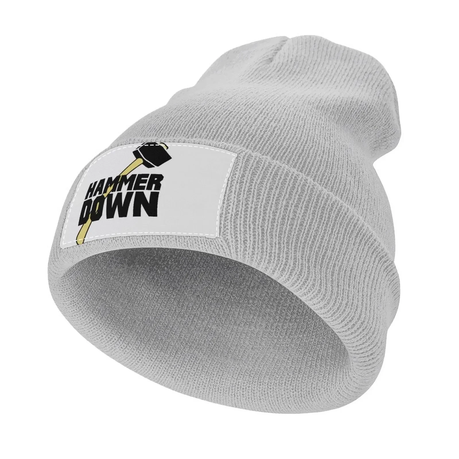 Hammer Down Knitted Hat Hip Hop Visor Mens Caps Women's