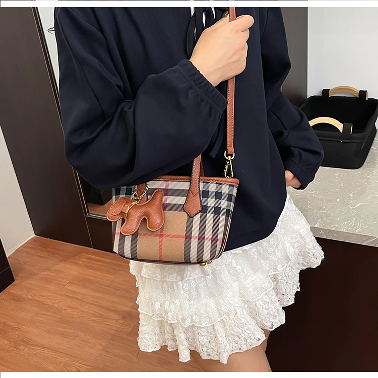 

Contemporary-chic 2025 New Ladies Luxury Brand Leather Shoulder Bag Famous Designer Casual Popular Simple​