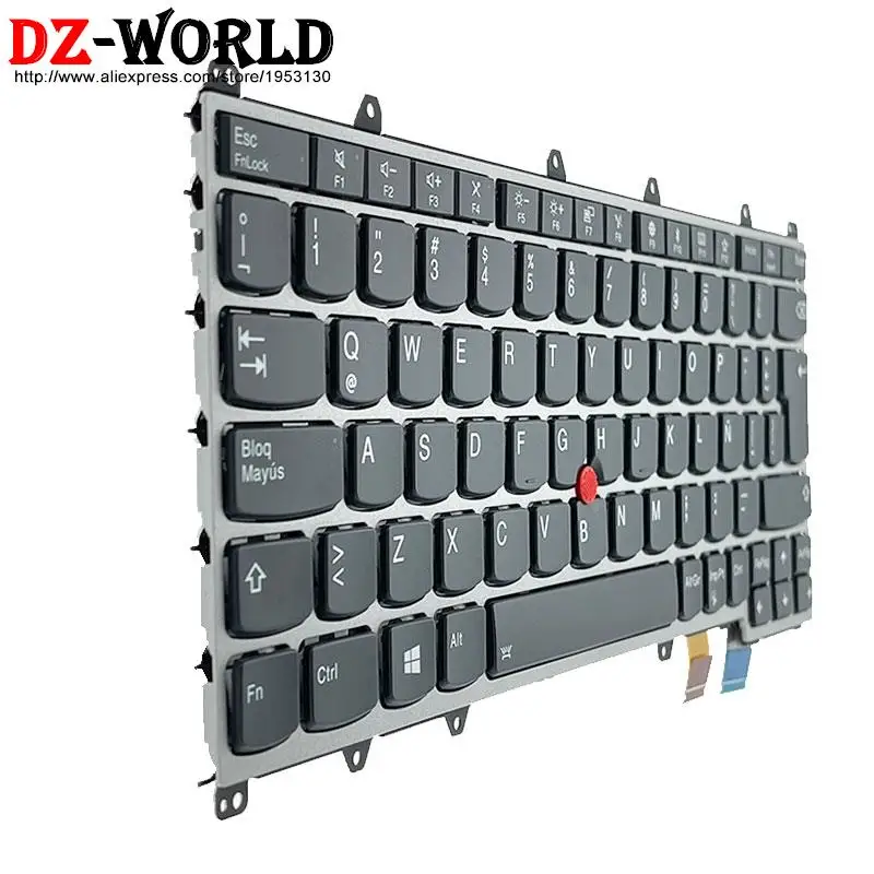 LAS Latin SP Spanish Keyboard for Lenovo Thinkpad X380 S1 Yoga 260