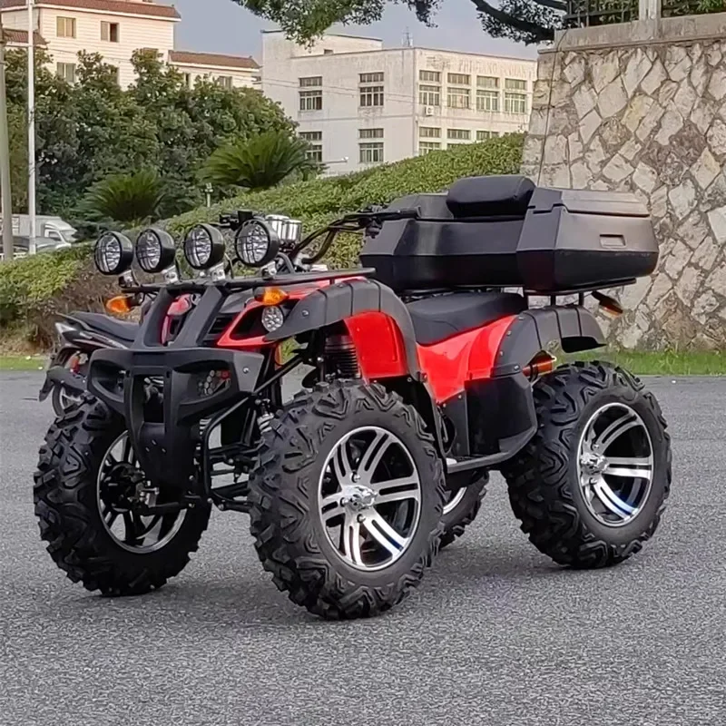 All Terrain ATV Big Bull Off Road Mountain Motorcycle 4x4 Axle Drive Automatic Quad Bike Utility Vehicle for Adults