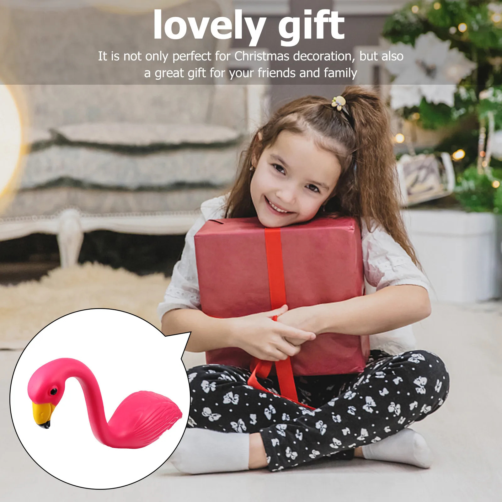 

2Pcs Flamingo Sculpture Yard Stake Pink Realistic Garden Lawn Stake Outdoor Decoration Flamingo Yard Stakes Garden Decoration