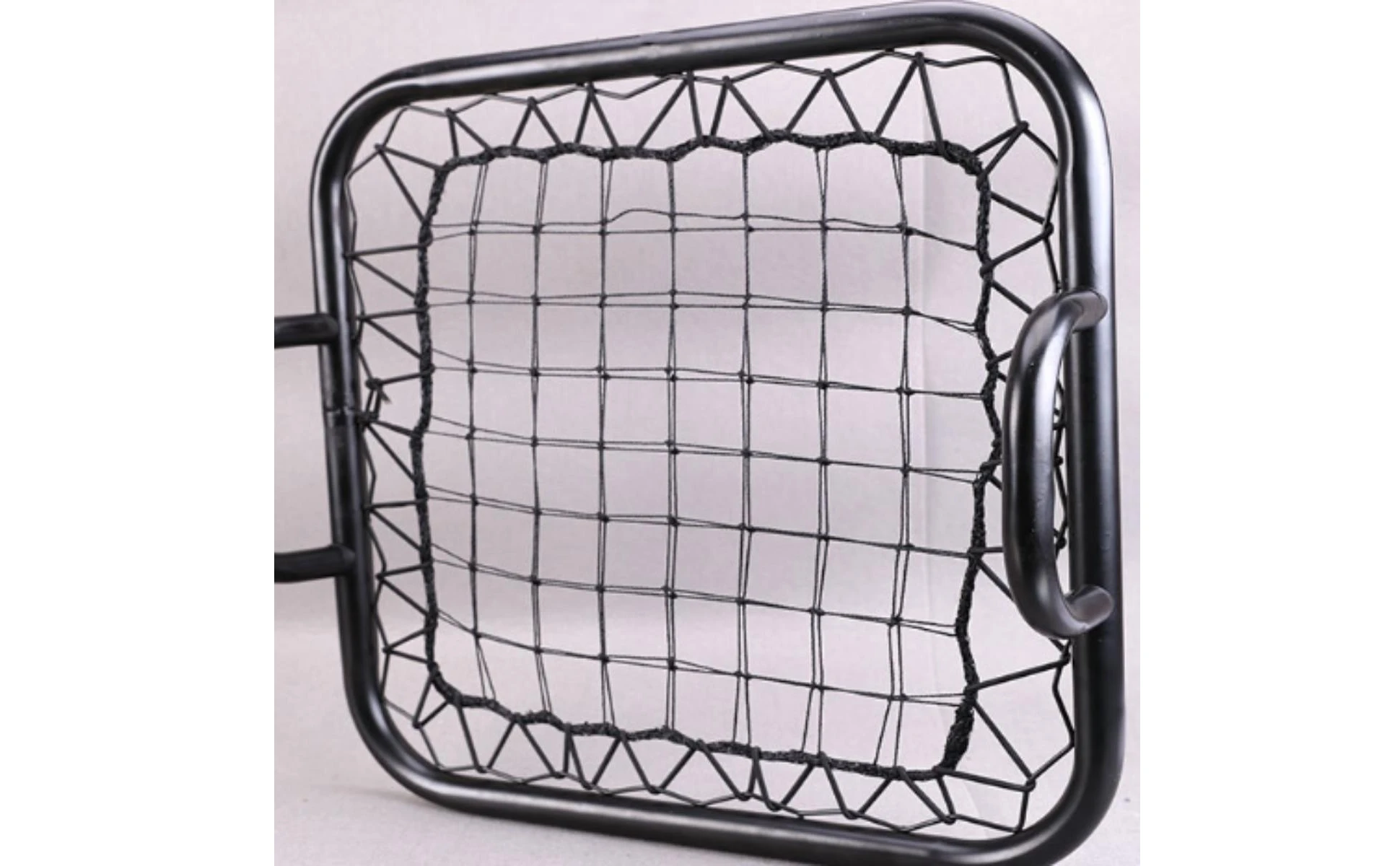 Portable Soccer Rebounder Net with Two-handle Design for Goalkeeper Reaction Training and Fast Rebounds at Home or Field Portable Soccer Rebounder Net with Two-handle Design for Goalkeeper Reaction Training and Fast Rebounds at Home or Field