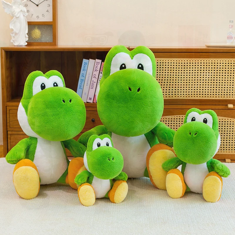 Super Mario Yoshi Plush Toy Dinosaur Stuffed Animal for Kids Birthday and Christmas Gifts Wholesale Grab Machine Prize