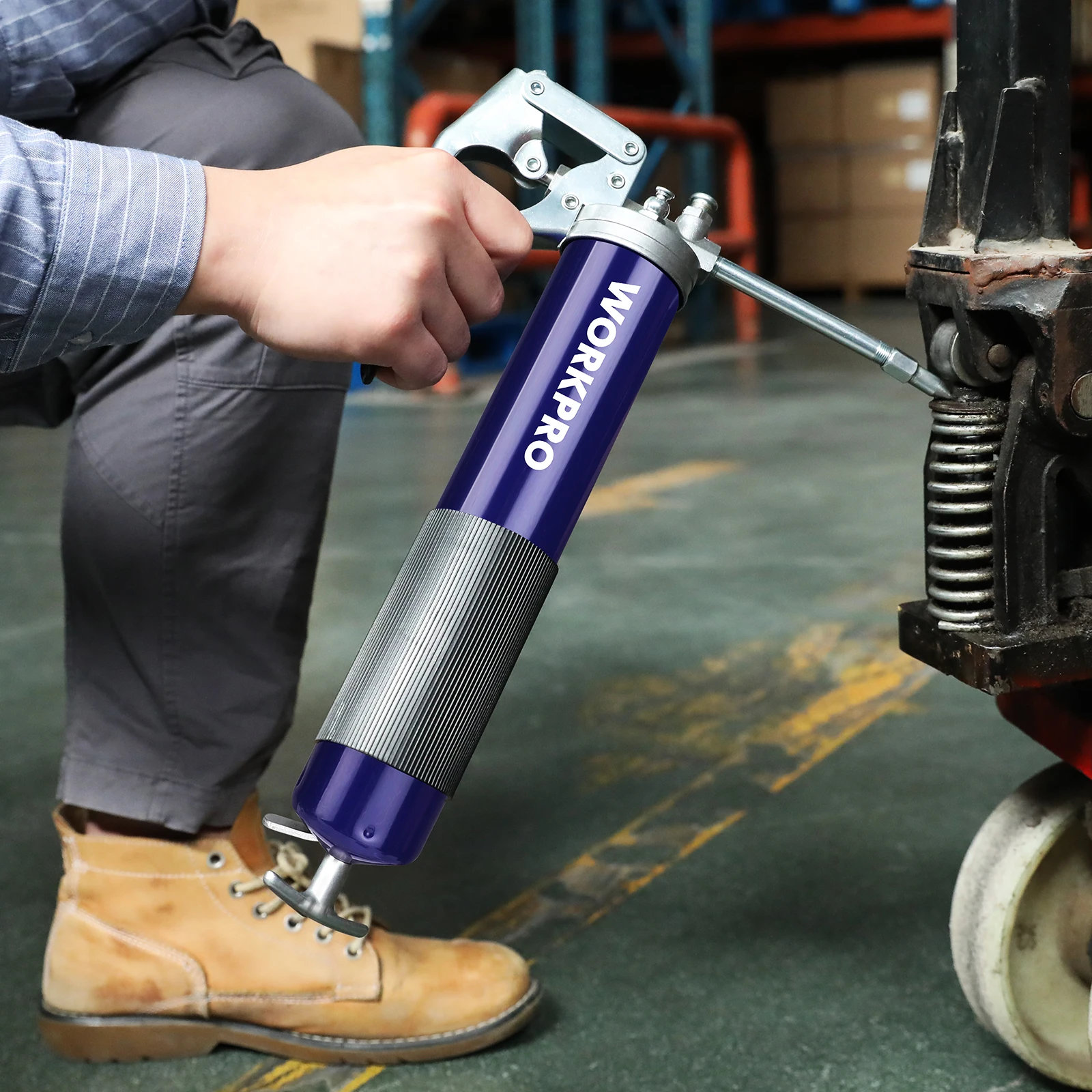 3000PSI 4500PSI Handhold Grip Grease Gun Set Syringe for Oil And Car Lubrication Mini Pistol Grip Grease Gun Refueling Tool