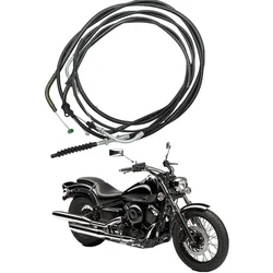 For Yamaha Dragstar DS 400 650 V-Star XVS XVS400 XVS650 Motorcycle Accessories Lengthen Extend Throttle Cables Line Clutch Wire
