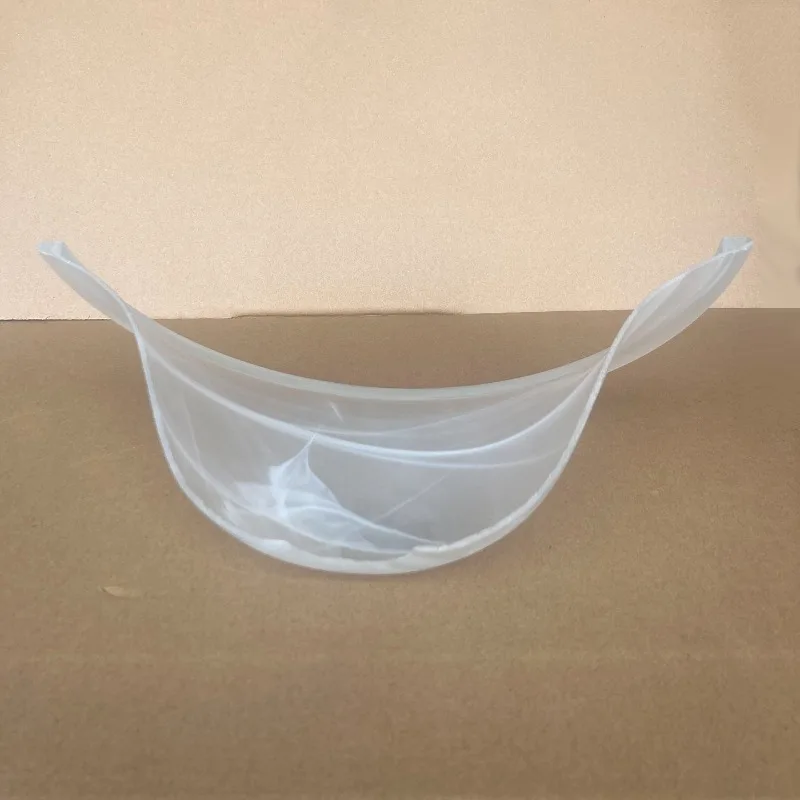 Wall Light Half Cover White Frosted Lamp Shade Crack Glass Wall Sconce Half Lampshade 2pcs