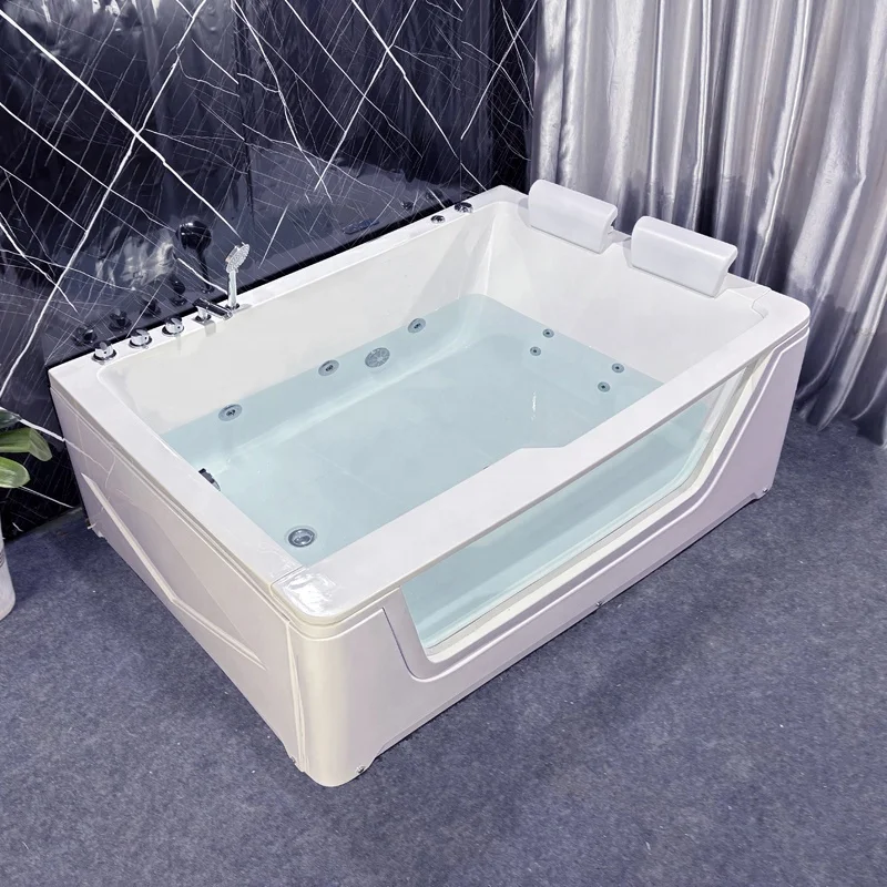 

Hot Sale 2 Persons Tub Indoor Spa Tubs Pool Whirlpool Massage Bathtub Relax Swim Spa Pool For Villa Garden Hotel