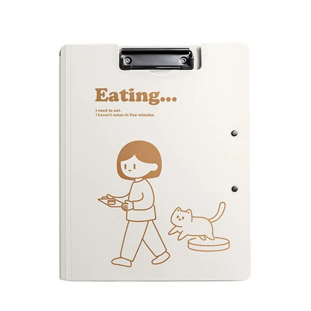 

Briefcases Writing Pad A4 Board Clip Folder Waterproof Large Capacity File Clipboard Memo Clip A4 File Organizer School Office