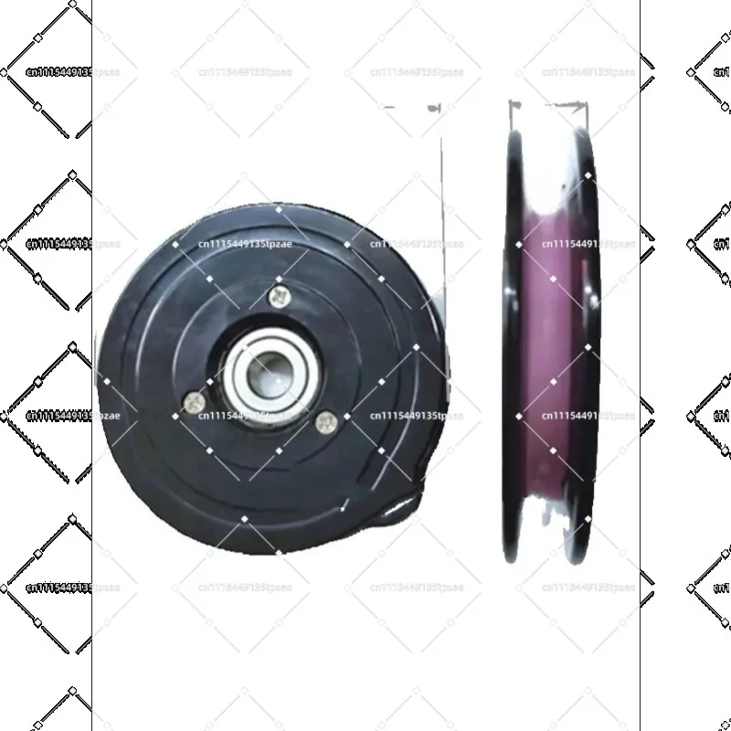 5Pcs 1008 Combined Wire Guide Wheel 80×15mm Ceramic & Plastic Wire Roller for Wire Pay-off Frame