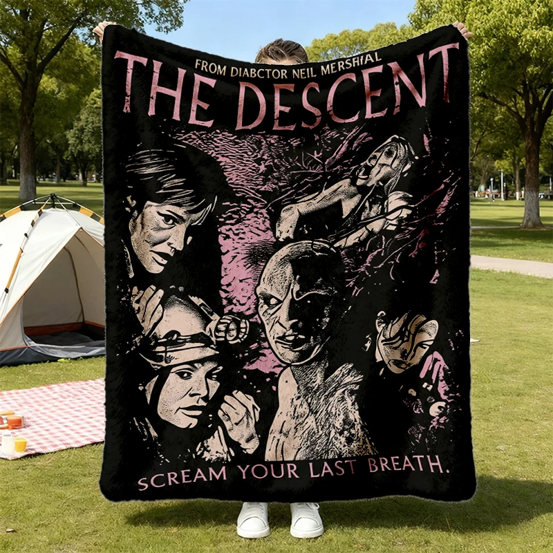 The Descent Directed By Neil : Horror  Flannel Blanket