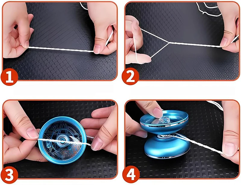 10 ~ 50 Stück Yoyo Saiten Ersatz Wettbewerb Souvenirs Polyester Baumwolle Spiel Professionelles Zubehör für Anfänger Geschenke TMZ – Detail 11