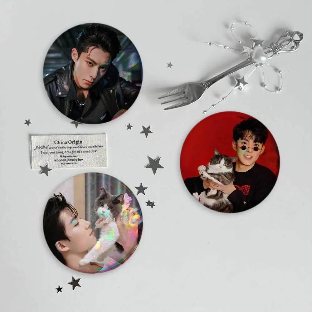 D-Dylan Wang bad-boy vibe Brooches Cartoon Badge Pins Backpack Hat Accessories Friend Gift