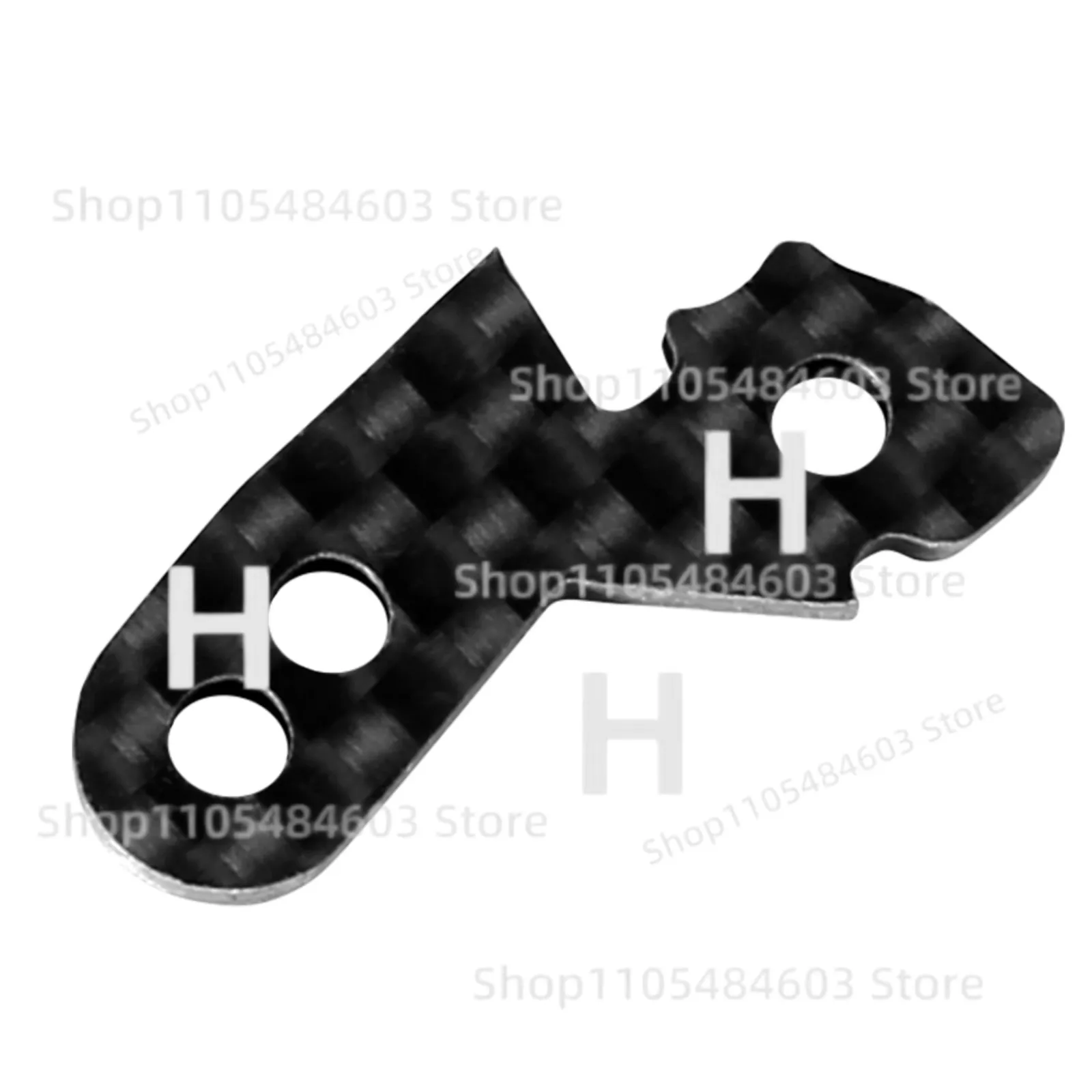 FOR Carbon Fiber Steering Plate Set for  Tamiya 1/10 TT-02 TATT-031