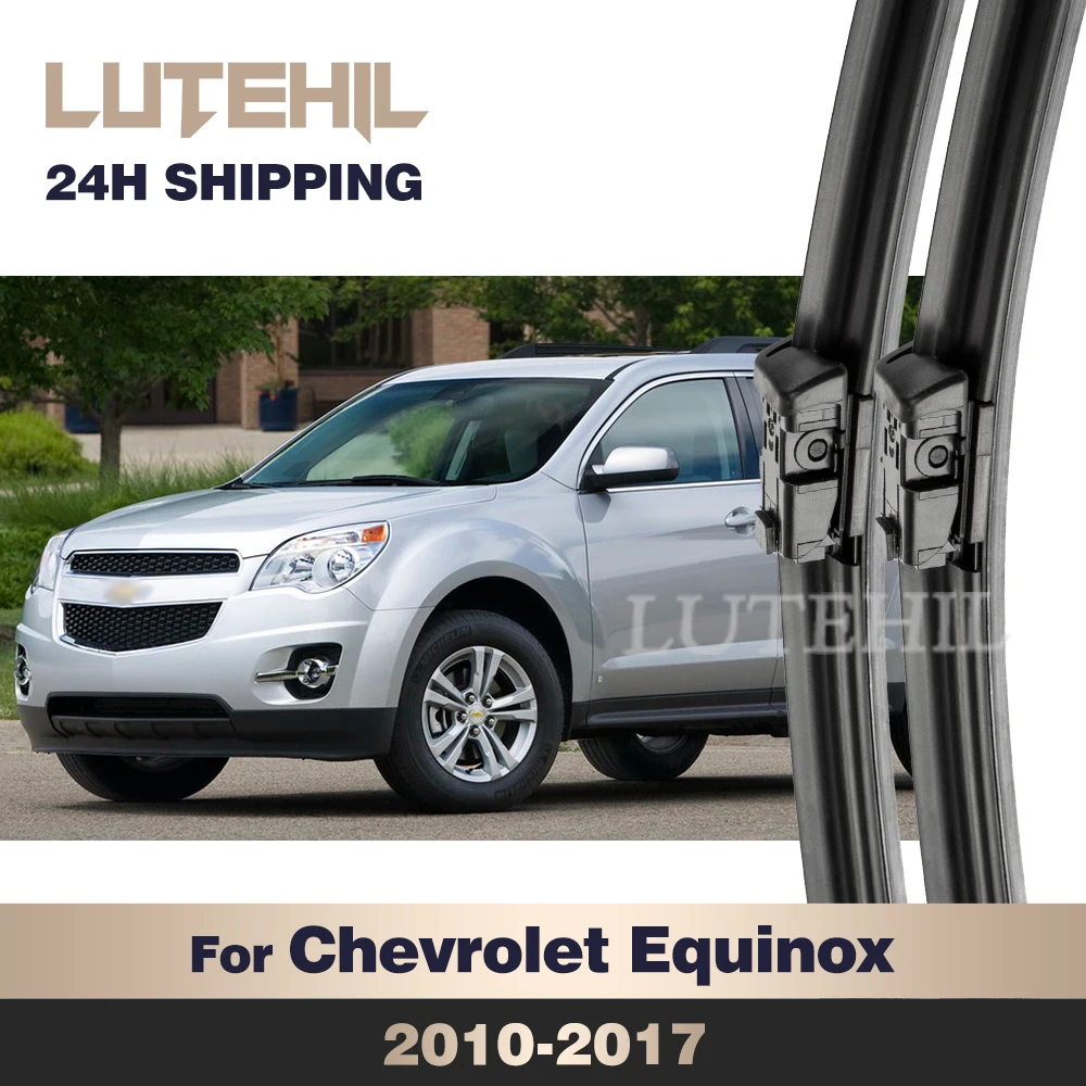 

LUTEHIL Wiper For Chevrolet Equinox MK2 2010-2017 Wiper Front Wiper Blades Windshield Windscreen Window Brush 24"+17"