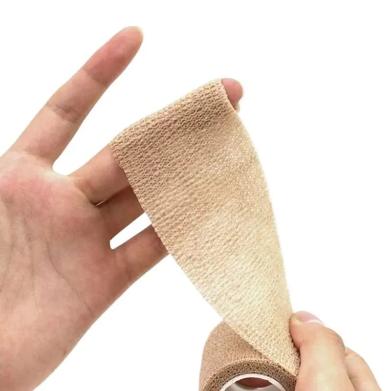 

1 рулон нетканых бинтов, самоклеящиеся эластичные бинты для повязки на рану, ремень для галстука, лента для первой помощи, рук, палец, ног, галстук, повязка