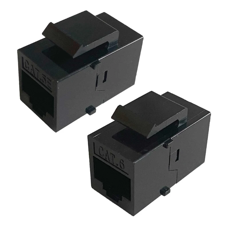 CS1W 10 Stuks RJ45 Connector CAT6 CAT5E Netwerkmodules Informatie Socket Computer