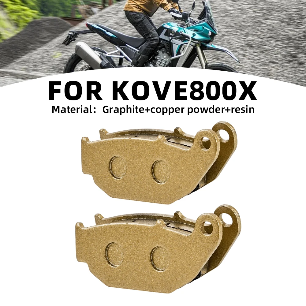 For KOVE 800X Colove 800X Brake Pads 1 Pair Front Rear Disc Brake Pads Motorcycles Accessories Adventure ADV Parts Durable