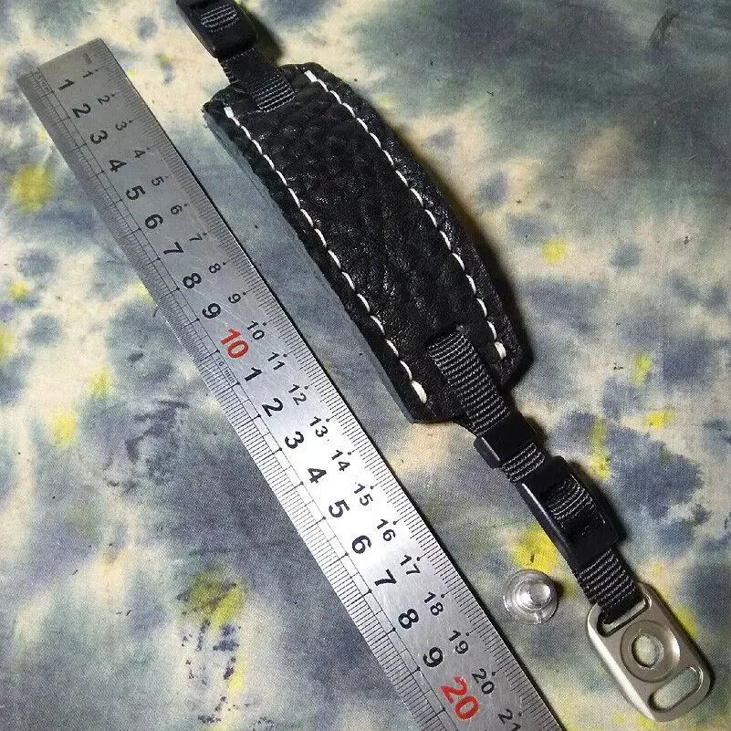 Correa de muñeca de agarre de mano hecha a mano para DSLR, Nikon, Canon, Panasonic, Fujifilm, Sony