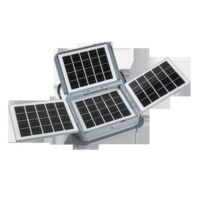New Folding Solar  Emergency  Flood  Household Super Bright Night Market Light Street Stall Light Camping