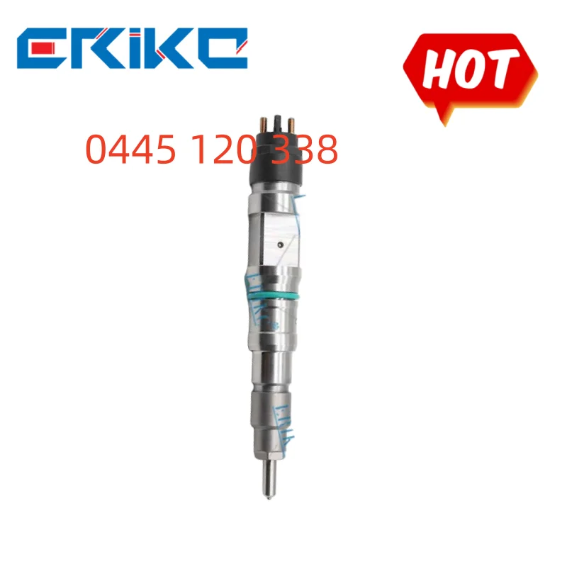 

ERIKC 0 445 120 338 Auto Parts Fuel Injector 0445 120 338 Original Top Quality 0445120338 for CUMMINS 5263316 5135790AD