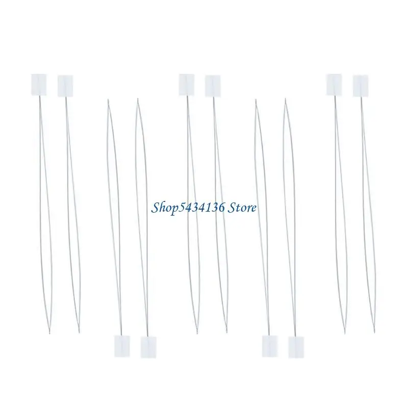 H7ED 10 Pieces Practical Needle Threader Hand Sewing Tool 20cm Long Sewing Threader