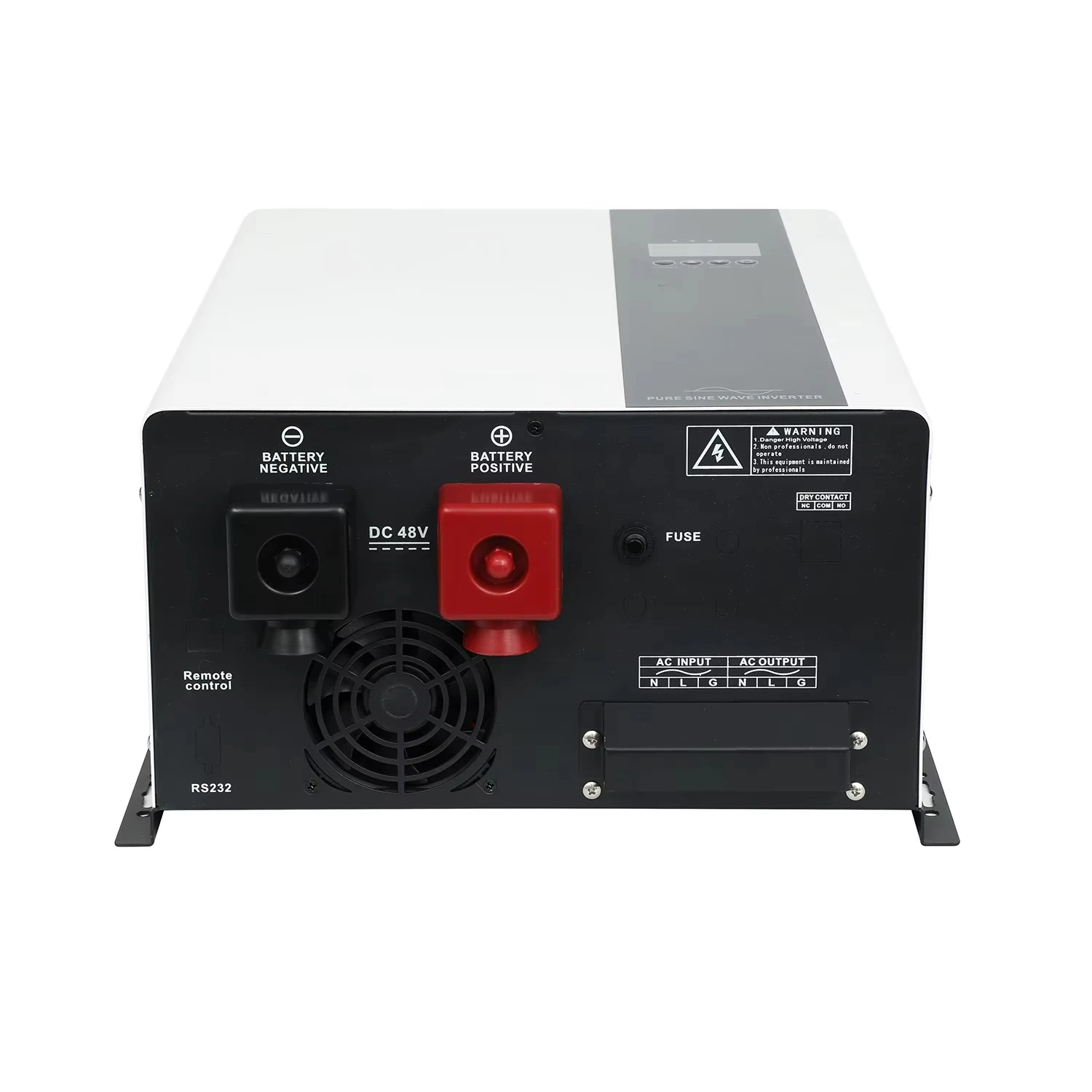 High-low Voltage Protection Convert DC Power to AC Inbuilt 100A Controller 96VDC 10KW Solar Priority PV Inverter Charger
