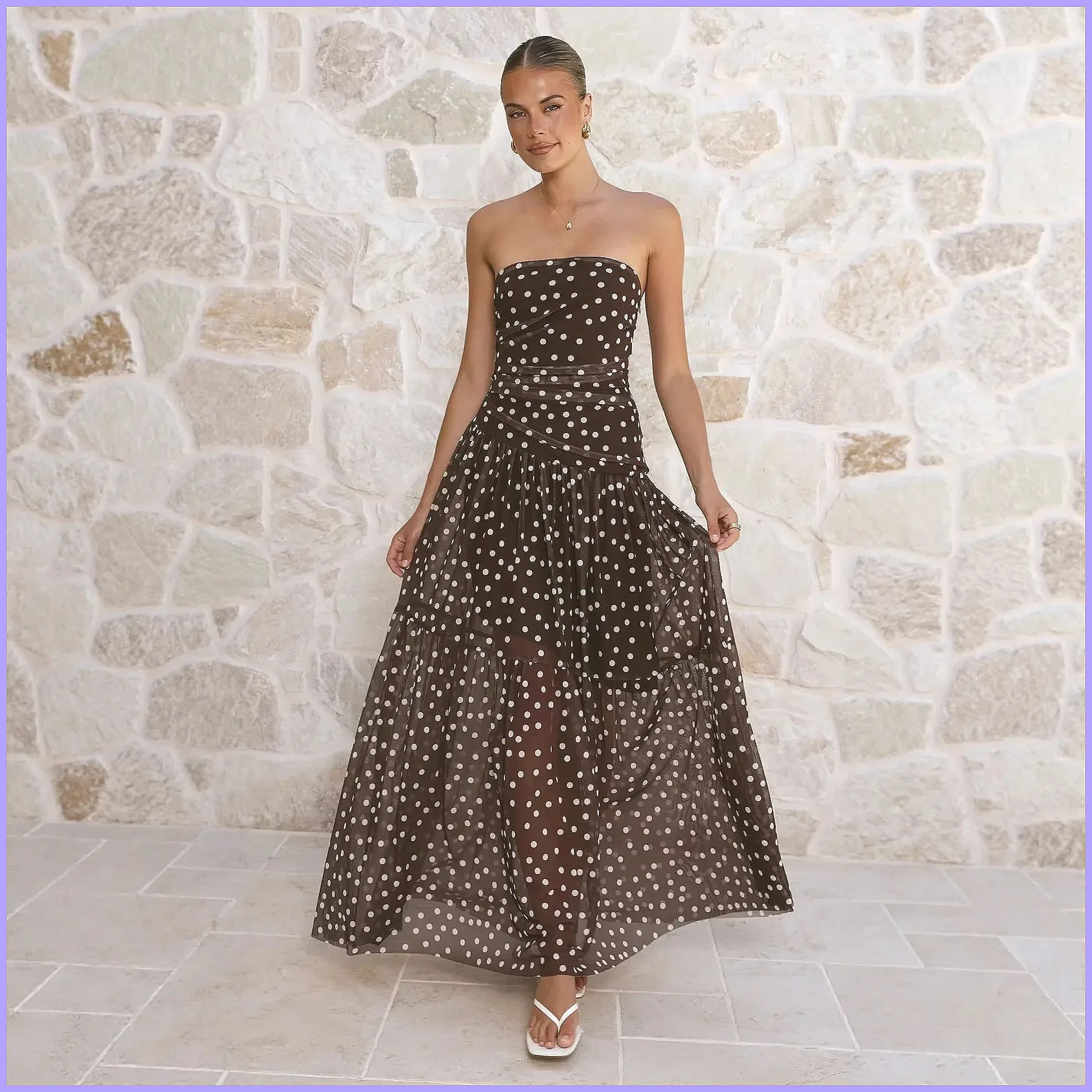 ชุดเดรสบอดี้คอนลายจุด, ชุดเดรส - Bodycon Dress Women บทวิจารณ์และราคา