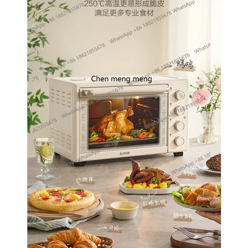 

Air Fried Electric Oven Household Multifunctional Cake Baker 38L Large Capacity