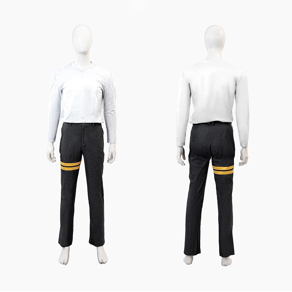 لعبة Gustave Cosplay Expedition 33 زي رجالي فاسق ريترو معركة موحدة البدلة ملابس حفلات الهالوين كرنفال