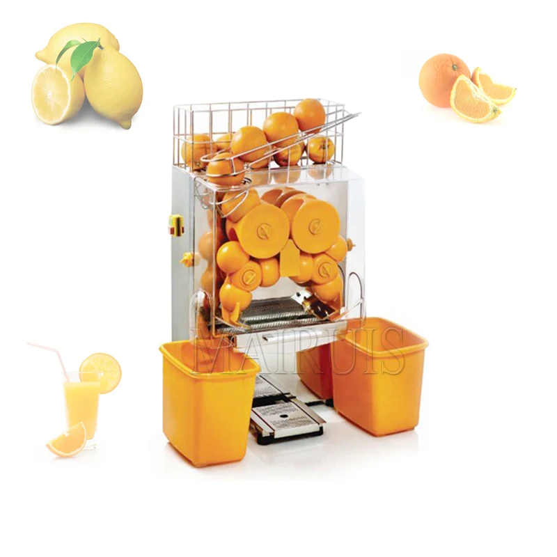 

Stainless Steel Commercial Auto Fruit Orange Juicer Machine / Industrial Electric Citrus Juice Extractor