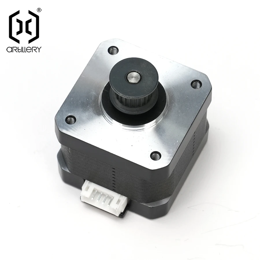 Artillery Sidewinder X3-Plus/Pro X-axis 4235 Stepper Motor with Synchronous Wheel 42SHDC1067ZY-14WD Original Parts Spare