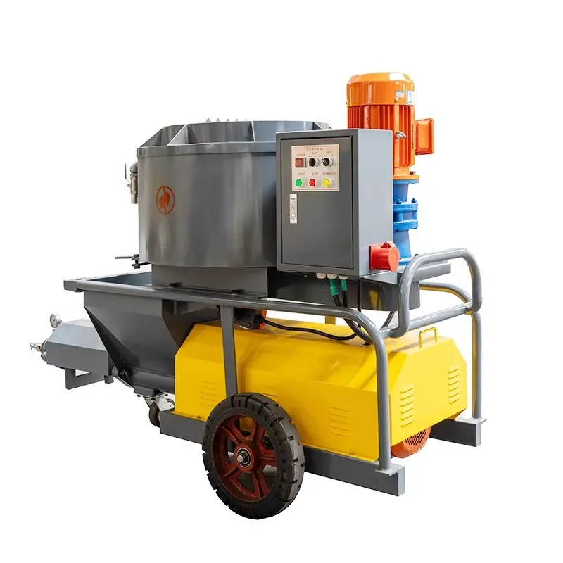 Small Electric Hydraulic Vertical Mixing Single Cylinder Grouting Machine for Water Solidified Mortar Foundation