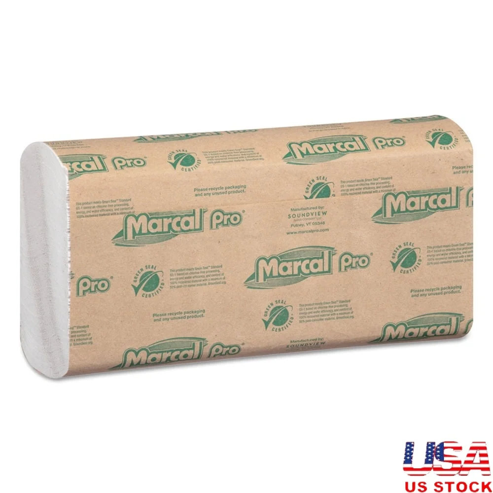 

Бумажные полотенца C-fold, 1 слой, белые, 2400 шт., сильная впитывающая чистка, сушка, мягкие гипоаллергенные универсальные диспенсеры, безворсовые