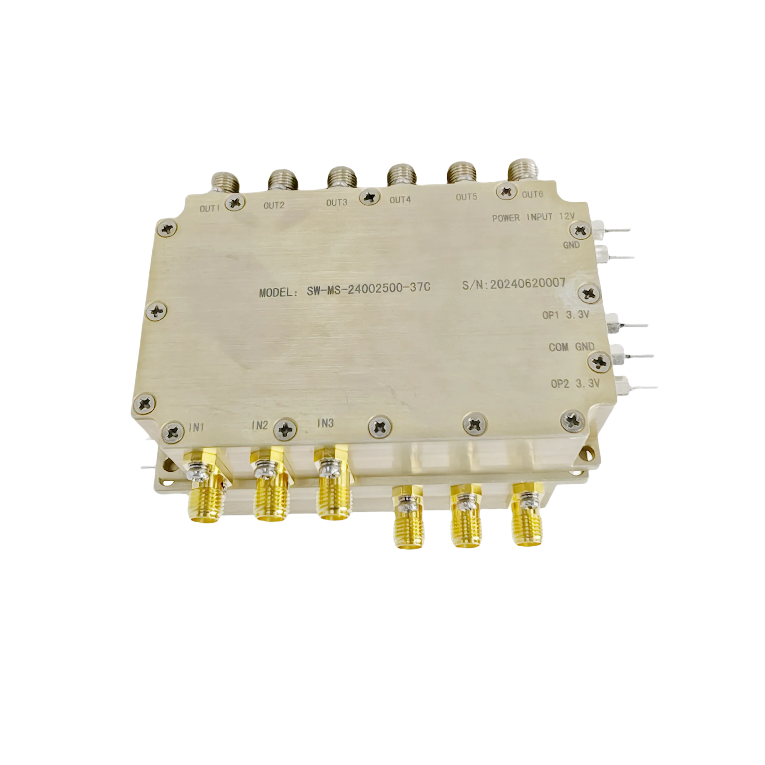 High Gain 37dB 5W S Band Power Amplifier for Amplifying Signals in Wireless Communication (Wi-Fi and Bluetooth)