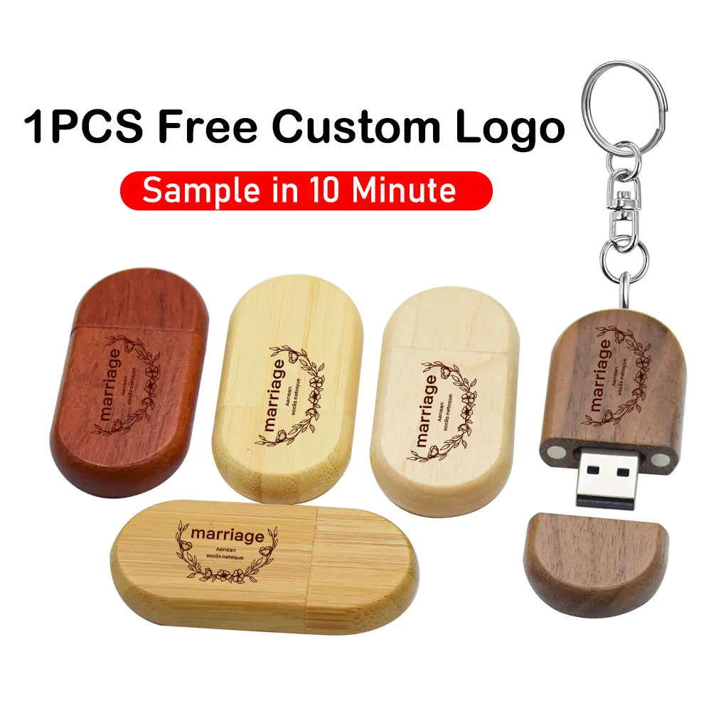 30 قطعة/الوحدة القيقب خشبية USB 2.0 محرك فلاش 4 جيجابايت 8 جيجابايت 16 جيجابايت 32 جيجابايت 64 جيجابايت القلم محركات شعار مجاني ذاكرة عصا الهدايا مفتاح سلسلة U القرص