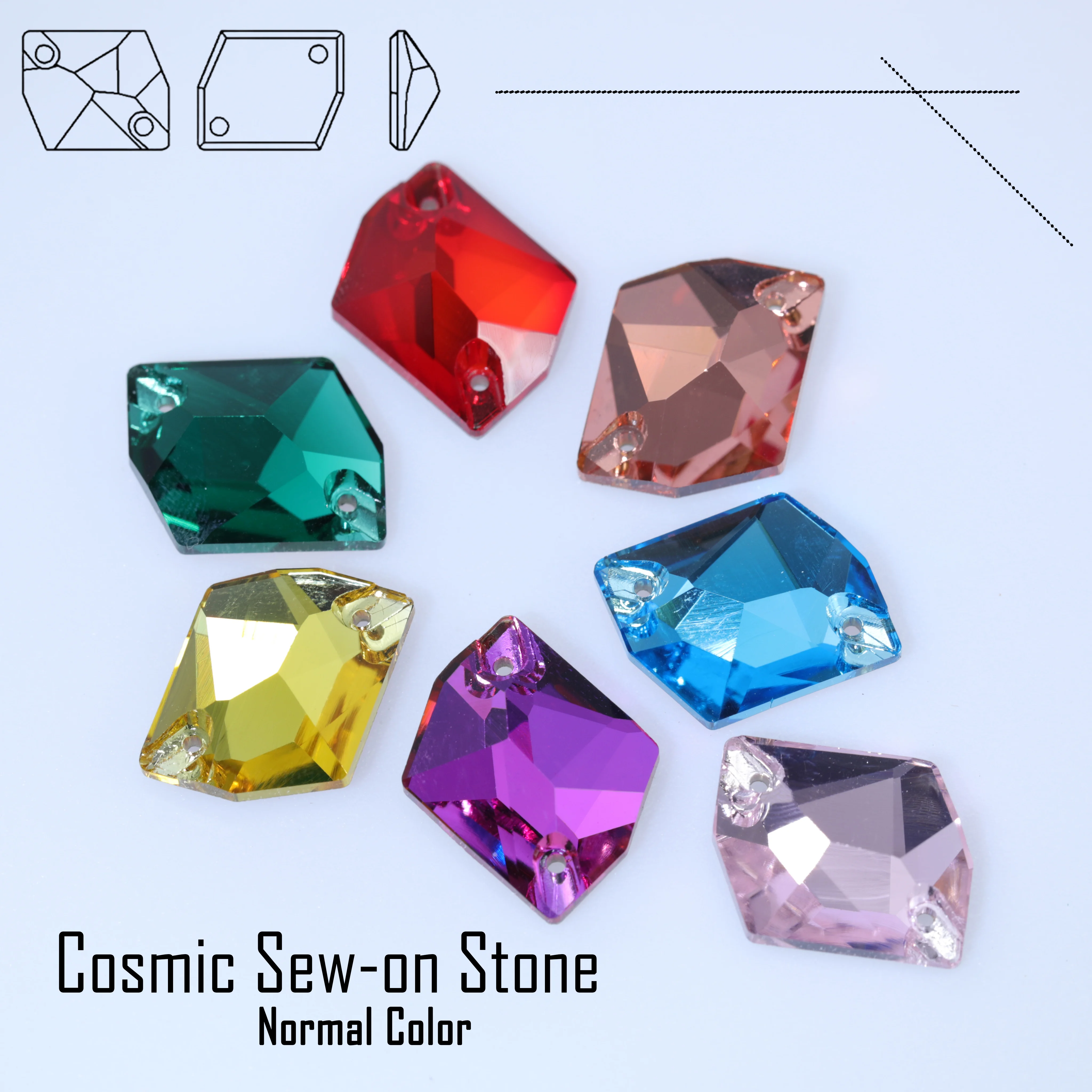 Cosmic Sew-On Stone…