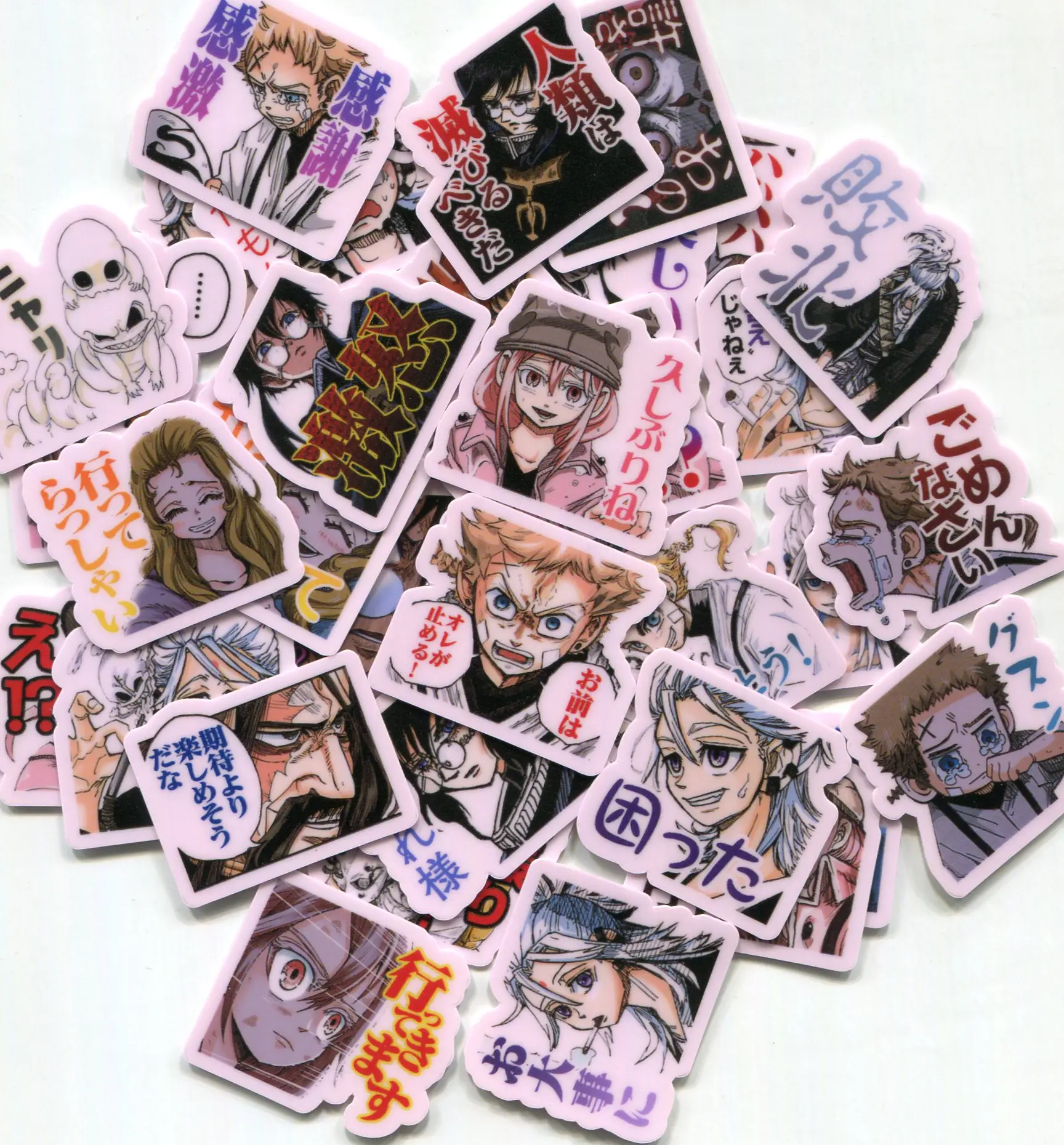 40pcs THE VERMILION MASK 2-3cm diy cute STICKER