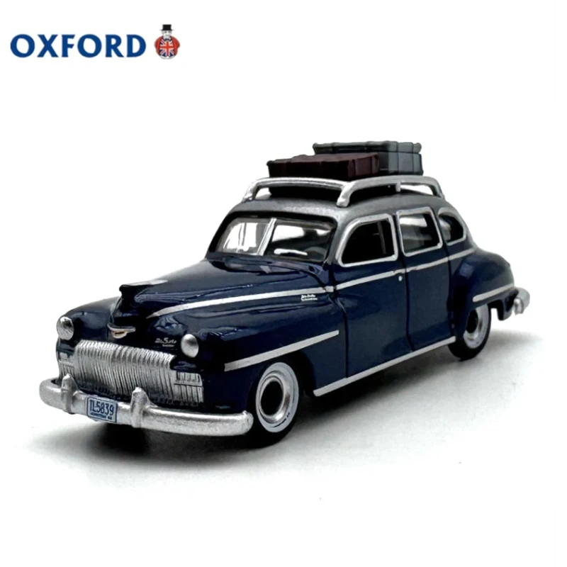 OXFORD 1:87 Retro Desoto Station Wagon Alloy Trolley Symulacja modelu samochodu Klasyczny prezent pamiątkowy dla dorosłych Hobby i zabawki