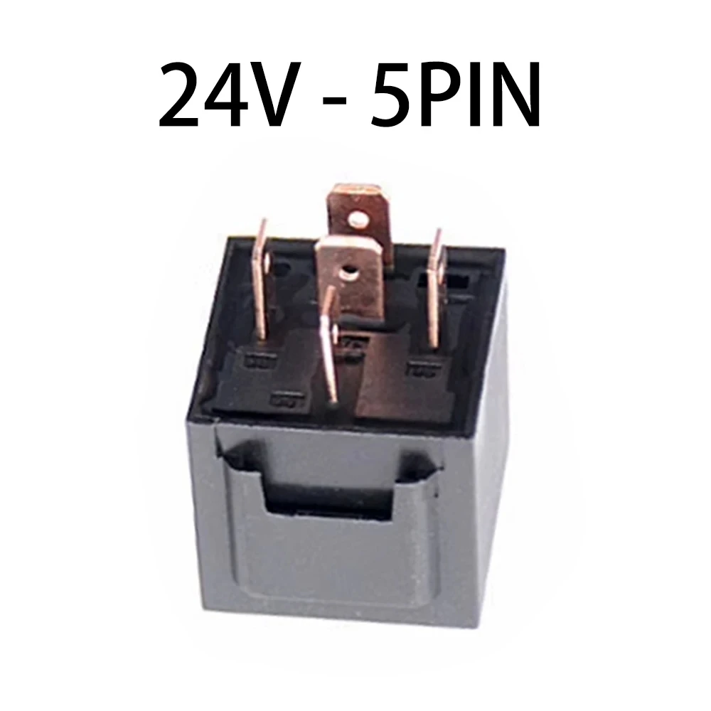 2Pcs DC 12V 24V 80A 100A 4/5 Pins Waterproof Automotive Relay Switch SPDT Car Control Device Car Relays High Capacity Switching