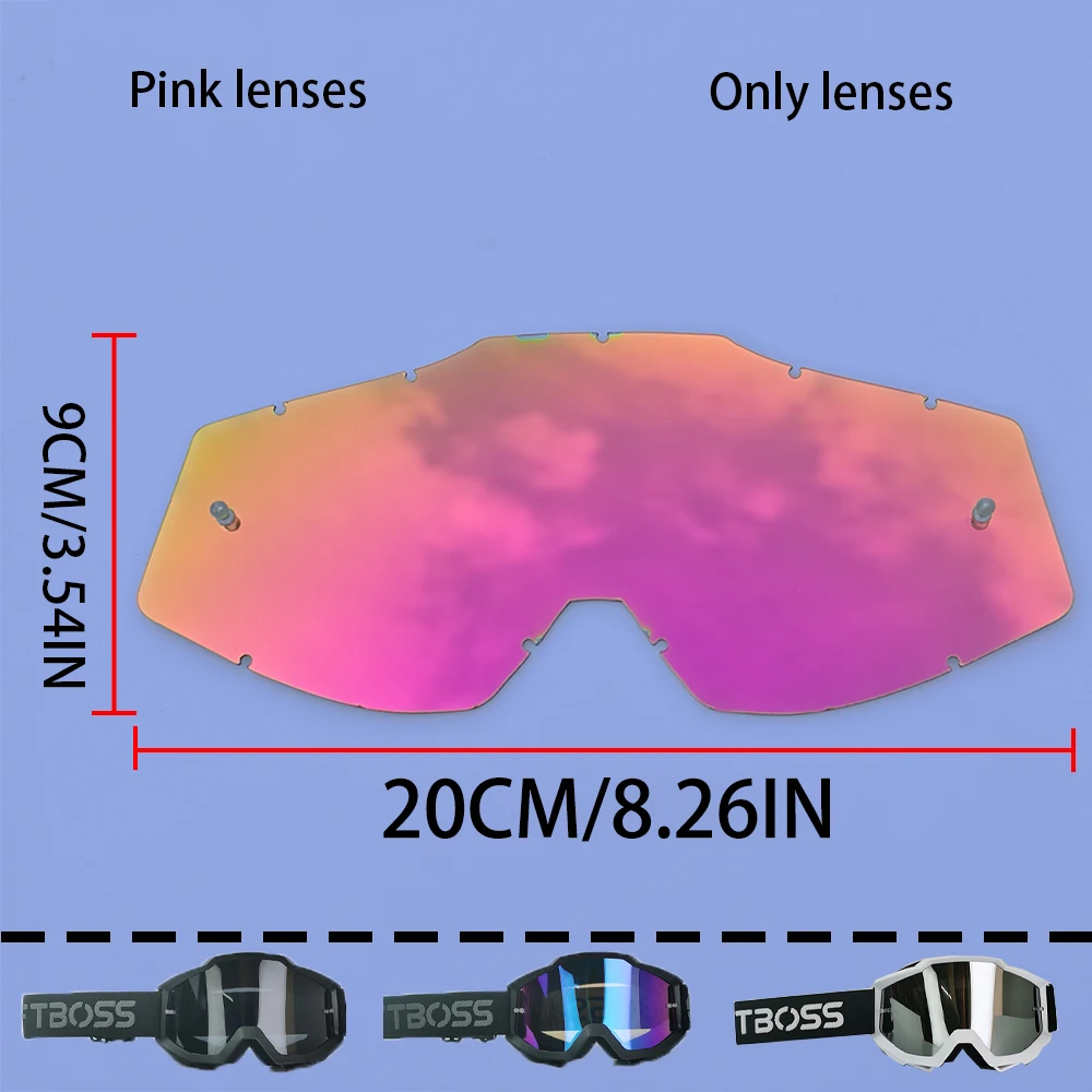 MX Off-Road Motocross-Brille Staubdichte Winddichte Skibrille mit PC-Linse für Dirt Bike Rennhelm