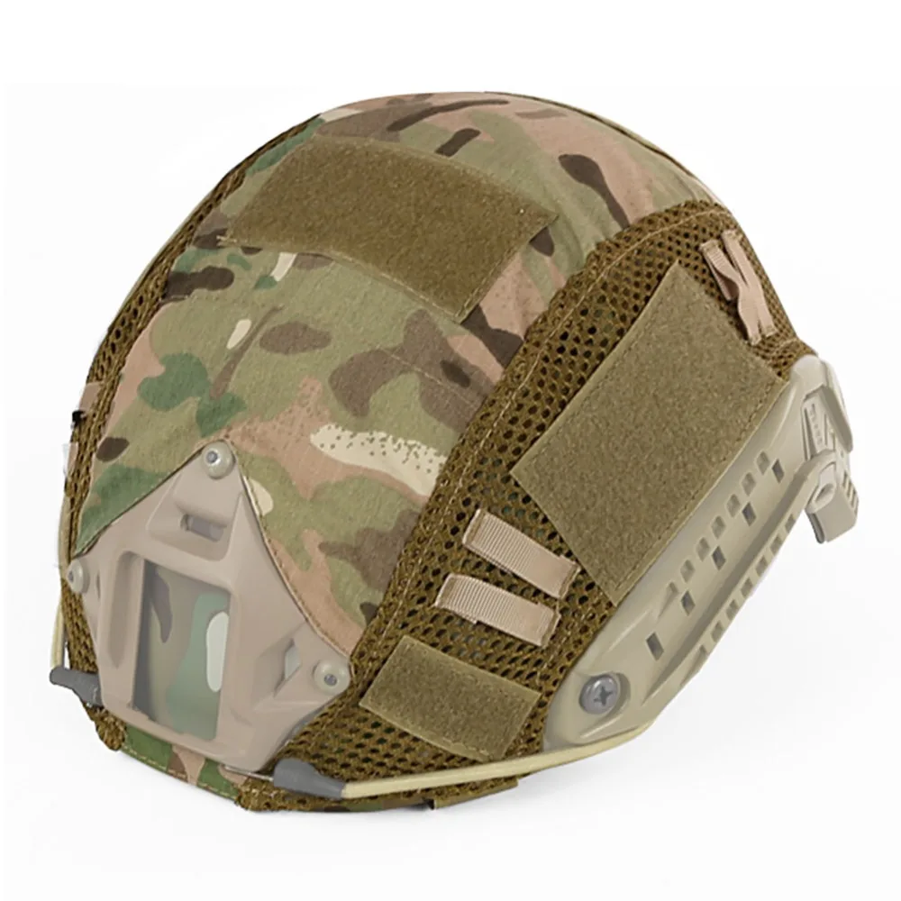 Tactical Camouflage Helmet Cover for Fast MH PJ BJ Head Circumference 52-60cm Airsoft Military Helmet Accessories