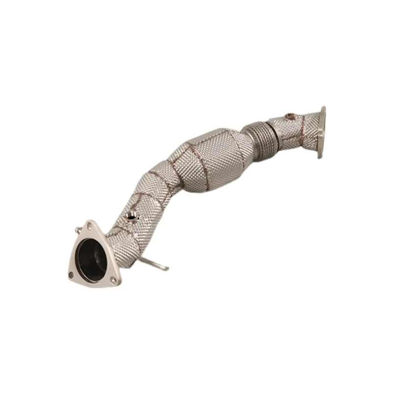 Picture 3: For  2.0T 2017-2018 Downpipe Performance Exhaust Tuning Power Enhancement Racing Performance