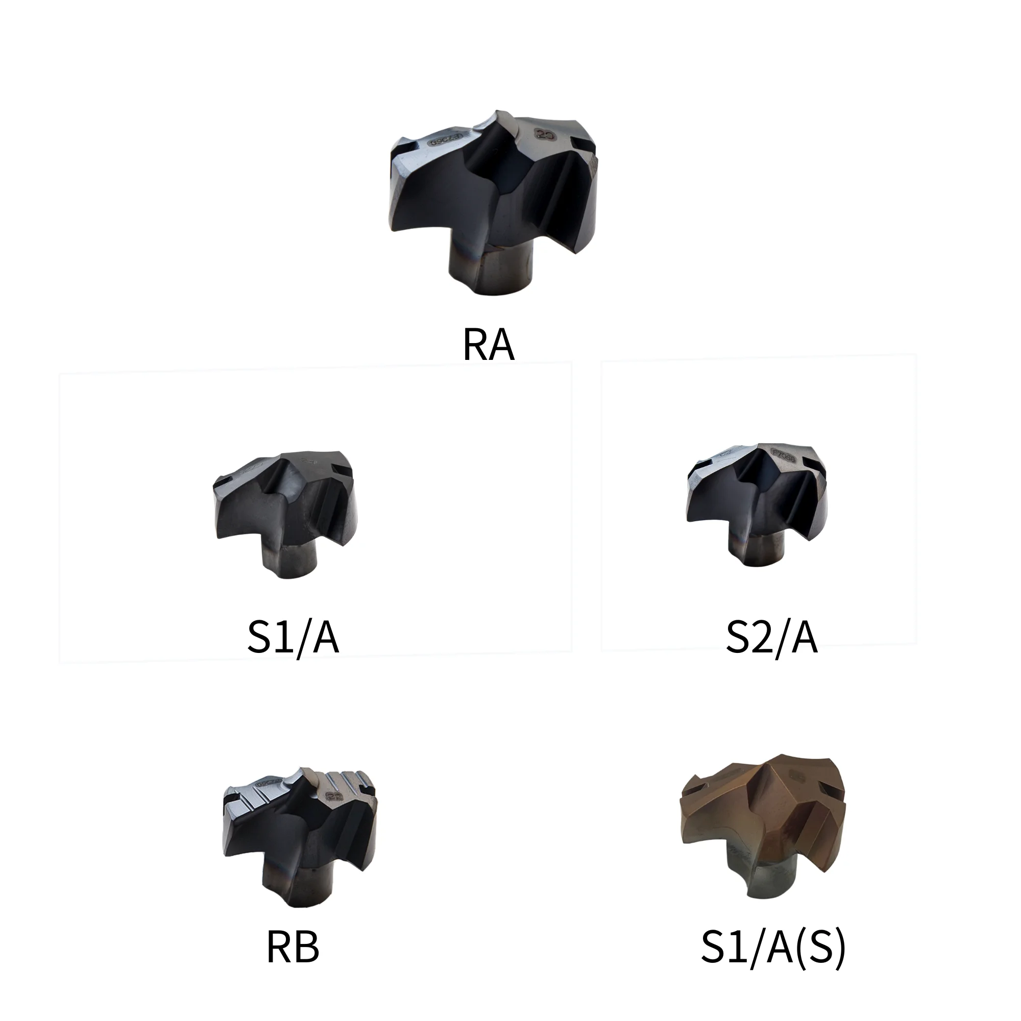 맞춤형 고속 U자형 내부 냉각 비트 12D 모노팁 라인 툴홀더