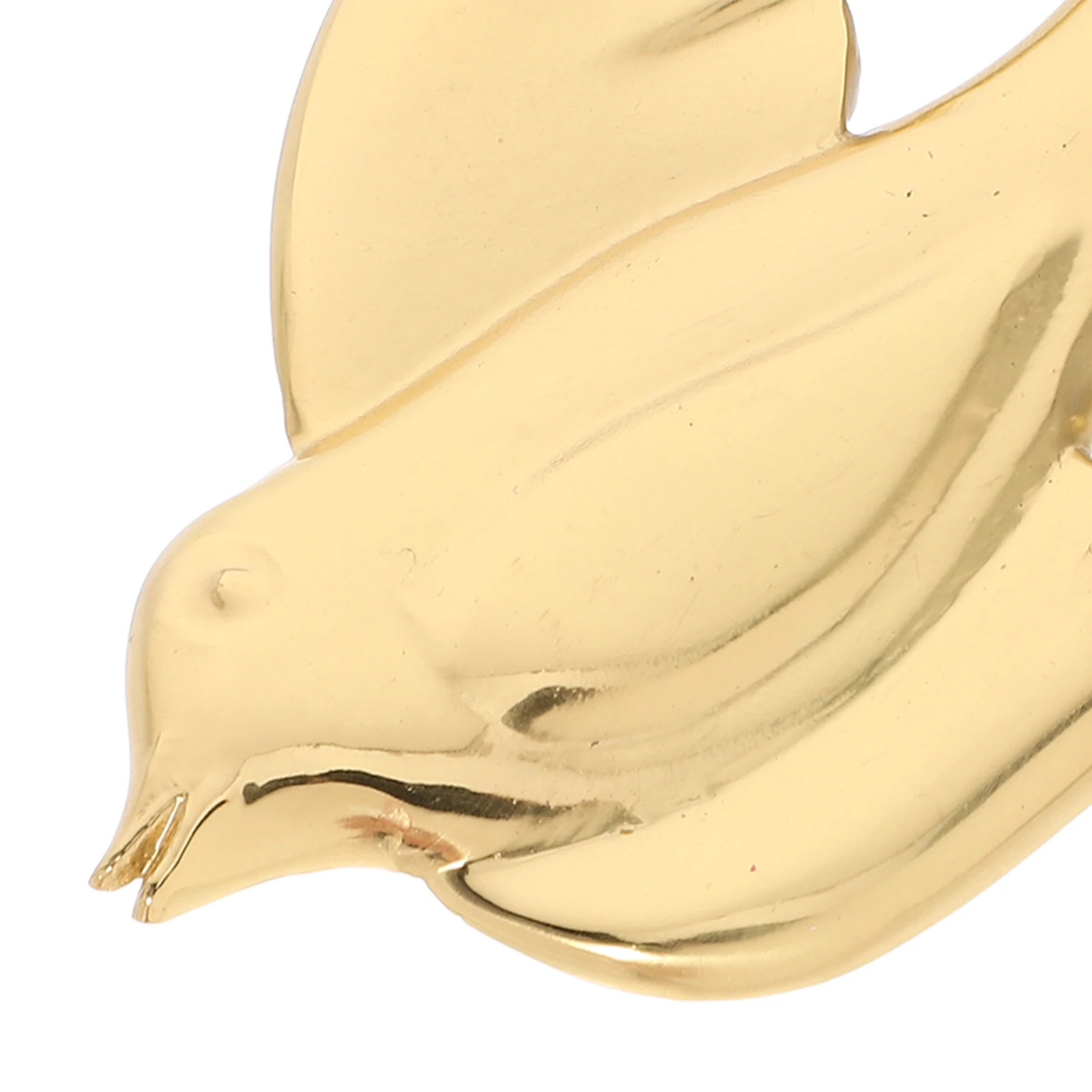 

Bird Figurines Exquisite Brass Metal Decorative Art Lifelike 3D Hanging Ornament Gold Bird Sculptures For Home Living