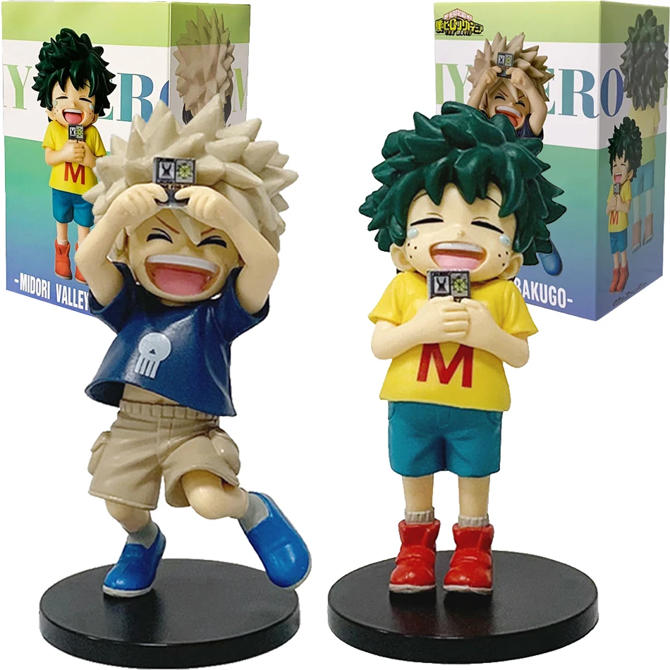 11 cm Anime Figuur Midoriya Izuku Todoroki Shoto Rody Soul Action Beeldje Bakugou Katsuki figuur mini leuke Collectie pop Geschenken