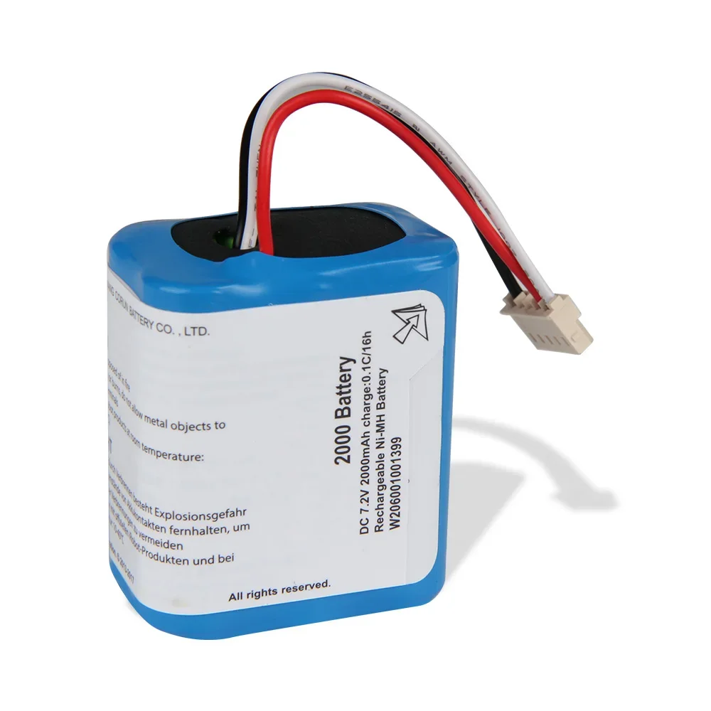 Replacement Battery For iRobot Roomba 380 Braava 380 380t 381 390T MINT 5200C 5200 2000mAh High Quality Batteries With Tool 7.2V