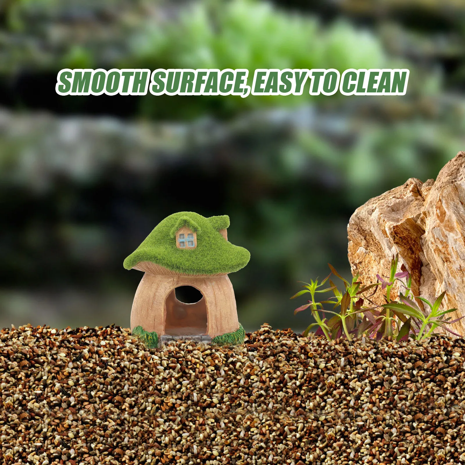 

Aquarium Decor Hideout Large Decoration Betta Mushroom Hides Mushrooms for Fish Tank