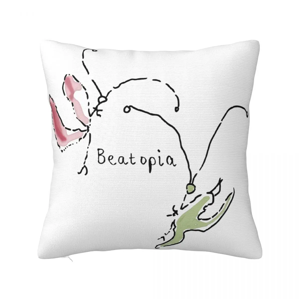 Beabadoobee Album Band Gift For Fan Pillowcase Soft Polyester Cushion Cover Gift Throw Pillow Case Cover Home Square 45X45cm